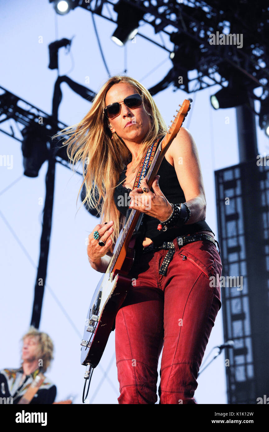 Sheryl Crow performs Stagecoach,California's County Music Festival Day 3 April 29,2012 Indio,Ca. Stock Photo