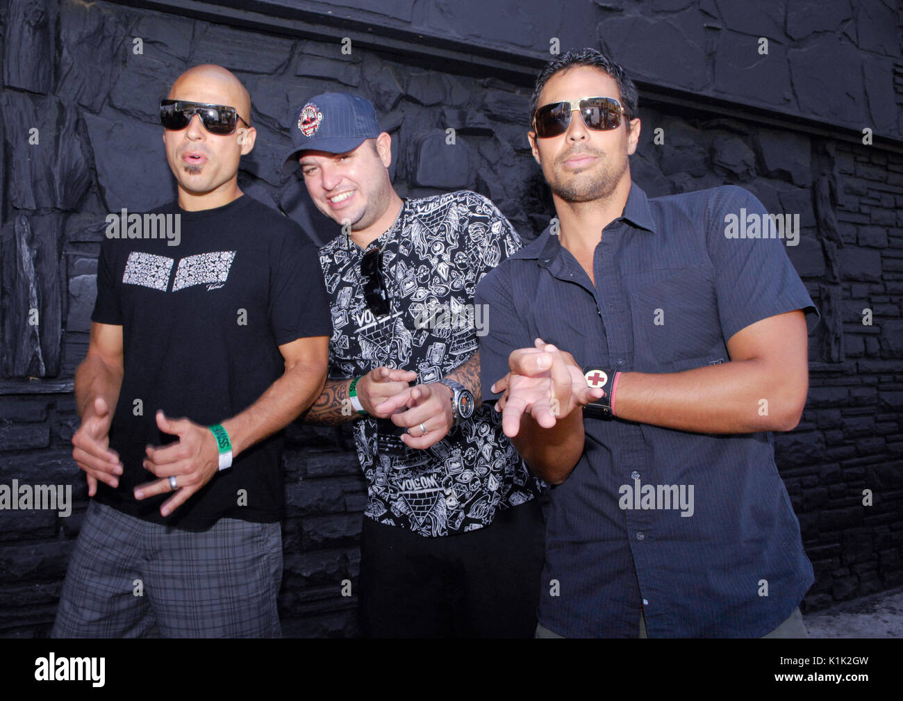 (LR) Bret Bollinger,Yesod Williams Kaleo Wassman Pepper portrait