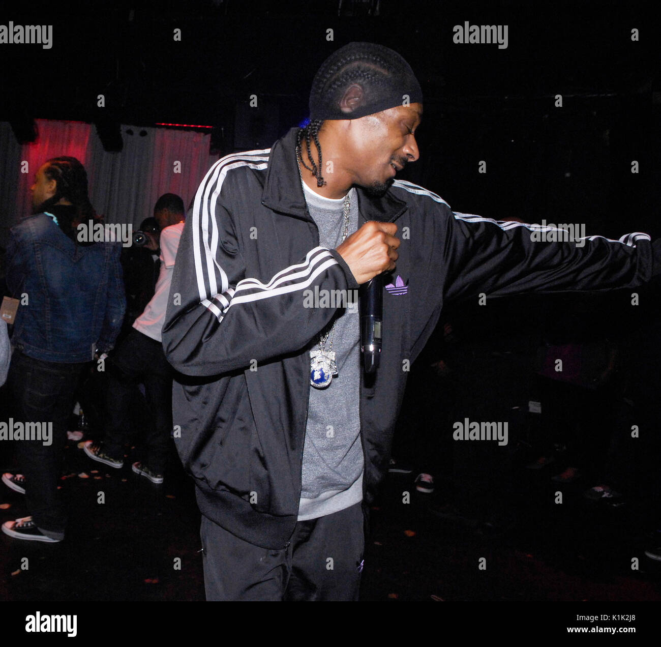 Snoop Dogg performs Key Club for Young & Hung Over Tour March 3,2011 West Hollywood. Stock Photo