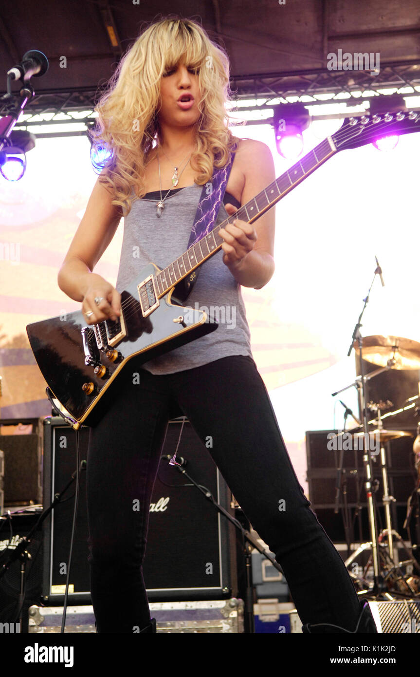 Allison Robertson Donnas performs day 3 2nd Annual Sunset Strip Music