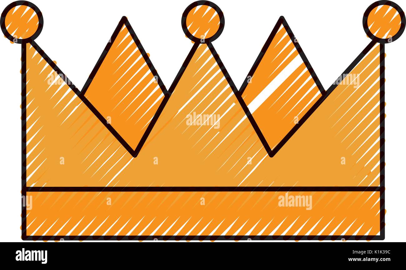 king crown isolated icon Stock Vector Image & Art - Alamy