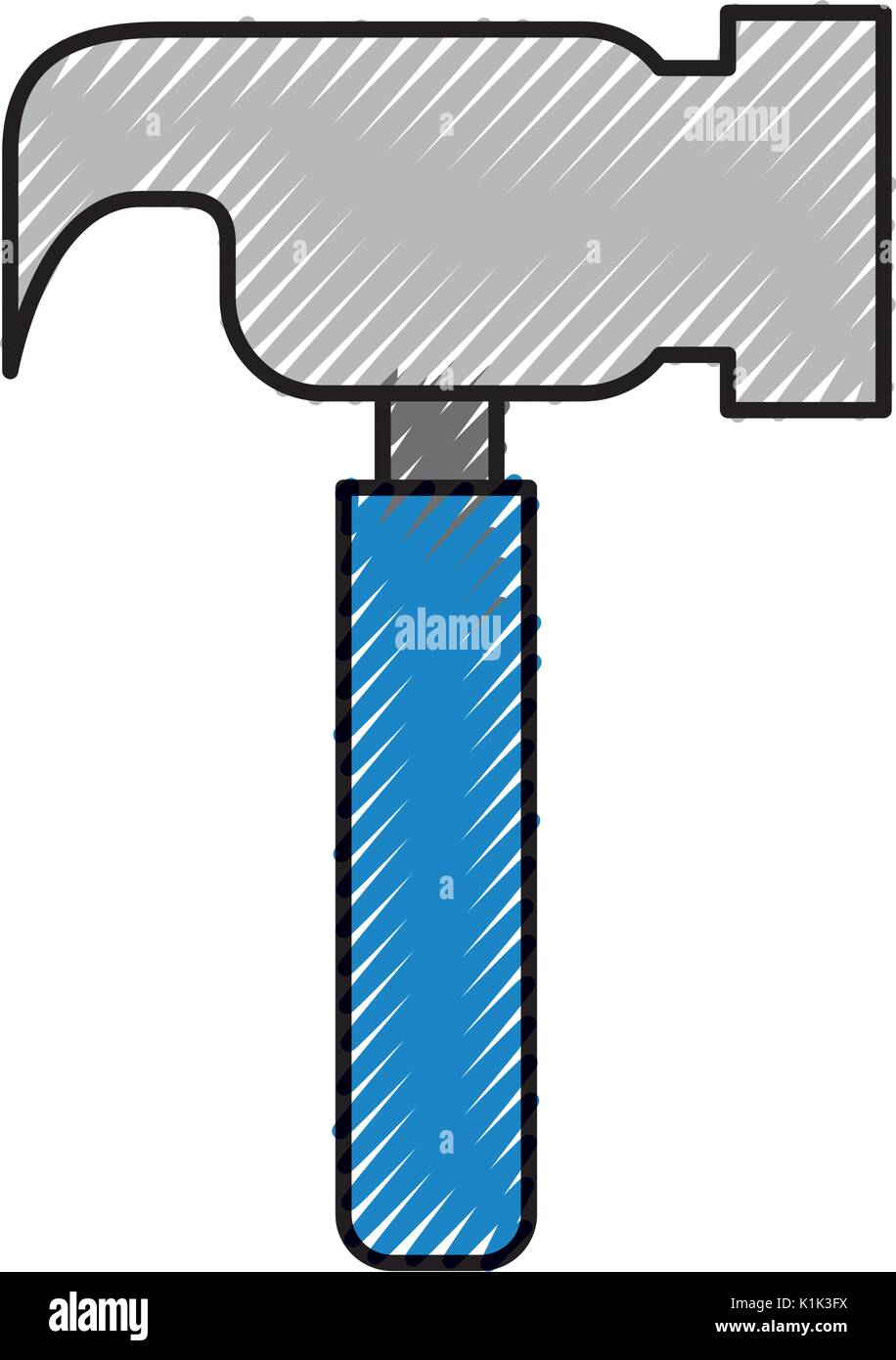 hammer tool isolated icon Stock Vector Image & Art - Alamy