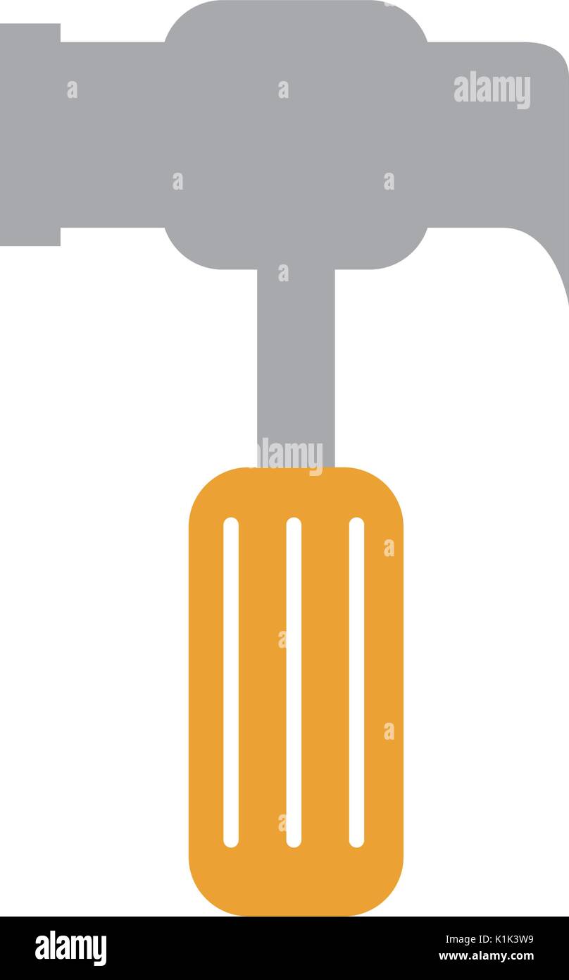 hammer tool isolated icon Stock Vector Image & Art - Alamy