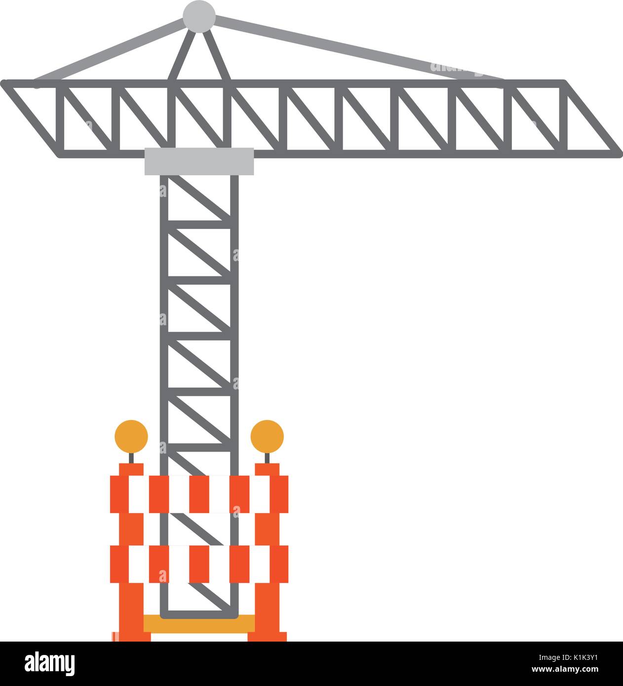 construction crane isolated icon Stock Vector Image & Art - Alamy
