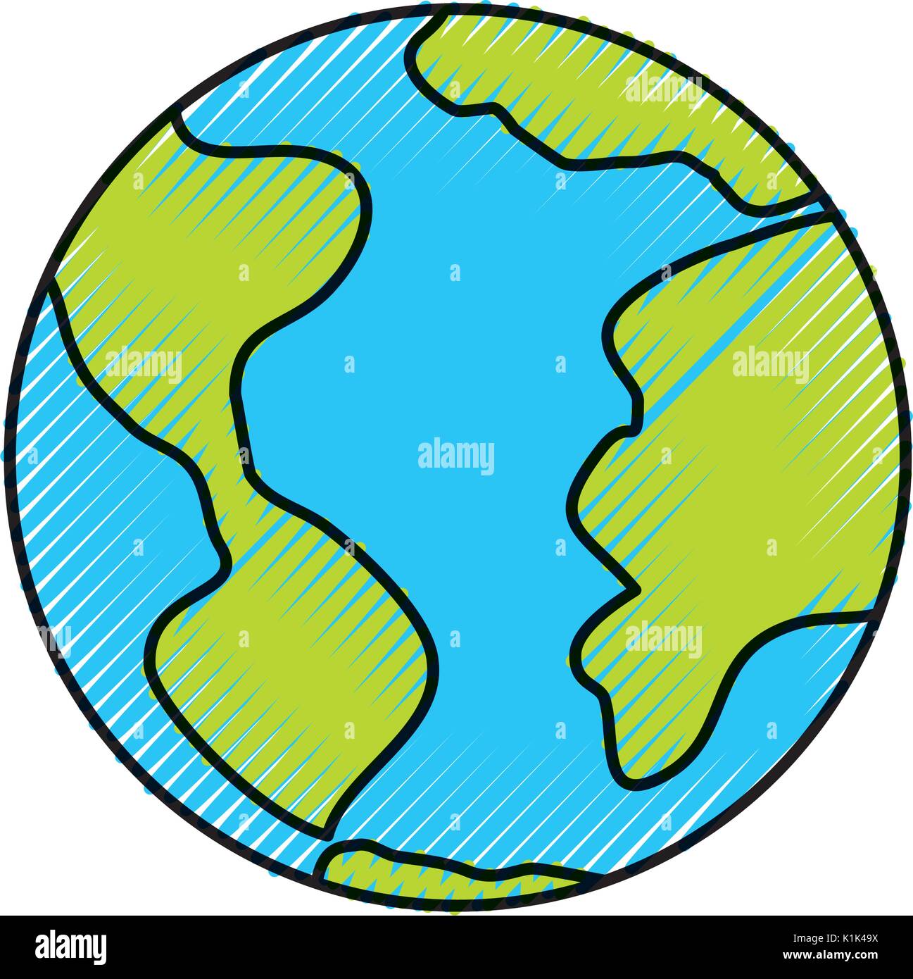 world planet isolated icon Stock Vector Image & Art - Alamy