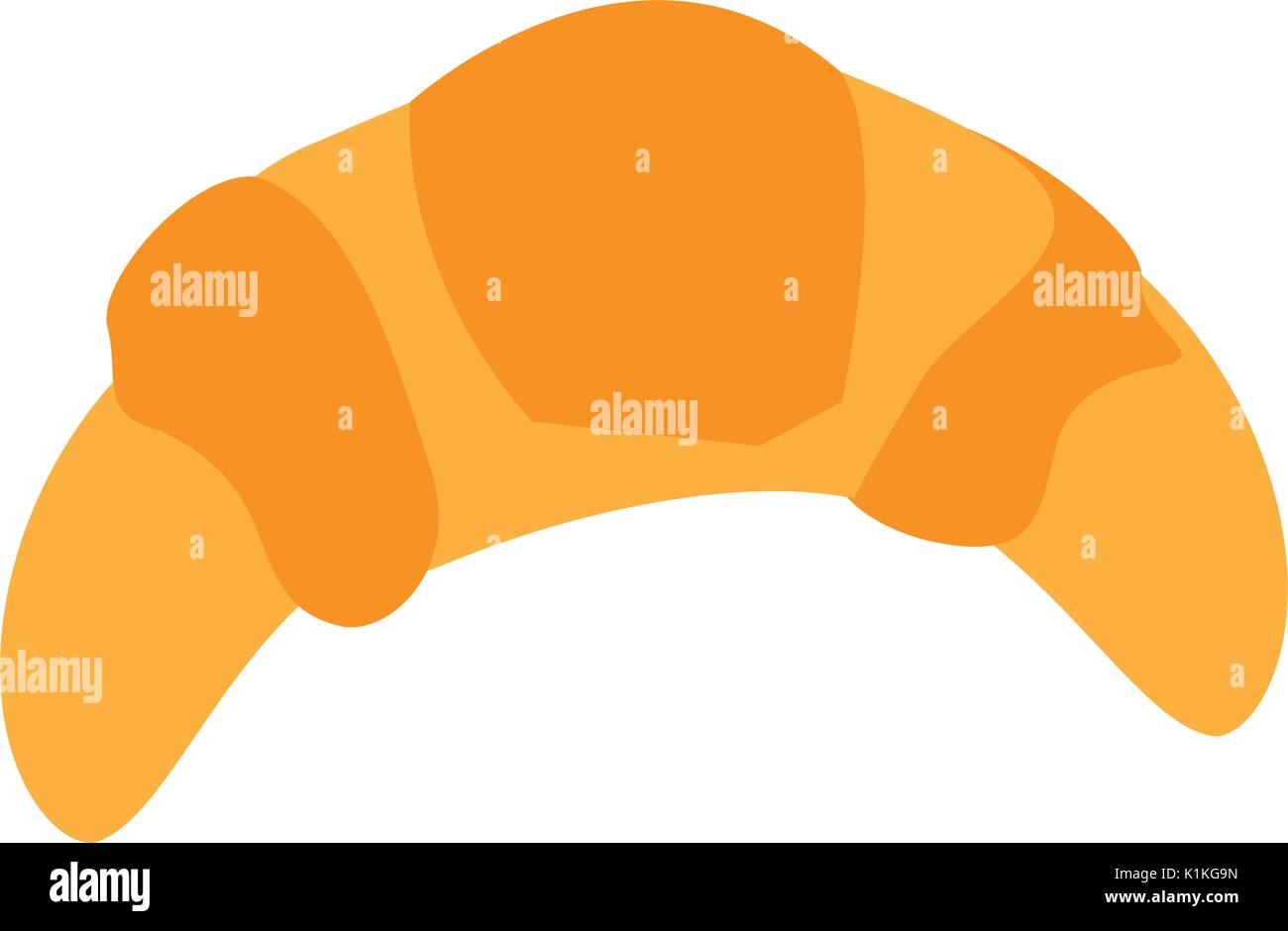 croissant bread icon image vector illustration design Stock Vector ...