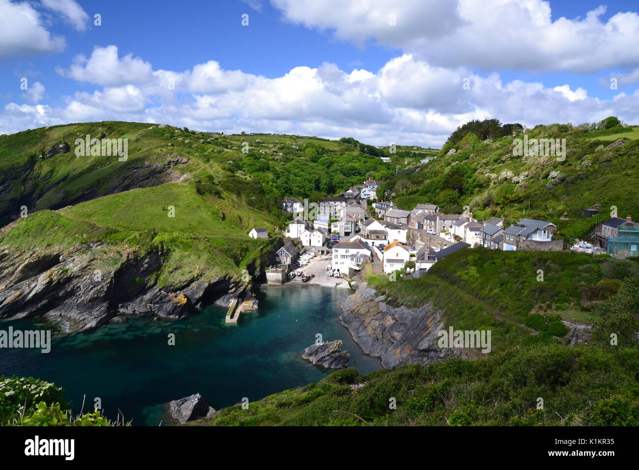 Portloe Village Harbour Cornwall Hi res Stock Photography And Images Portloe Village Harbour Cornwall Hi res Stock Photography And Images