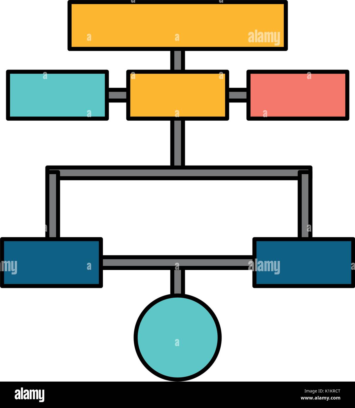 Organization Chart Graphic Design