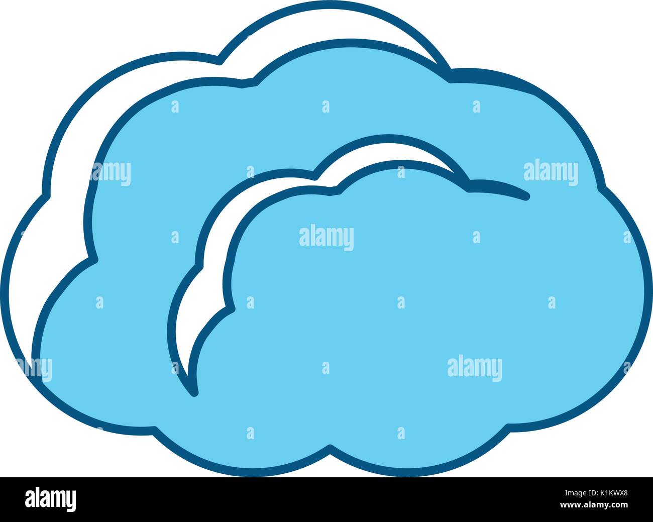 Cloud computing symbol icon vector illustration graphic design Stock ...