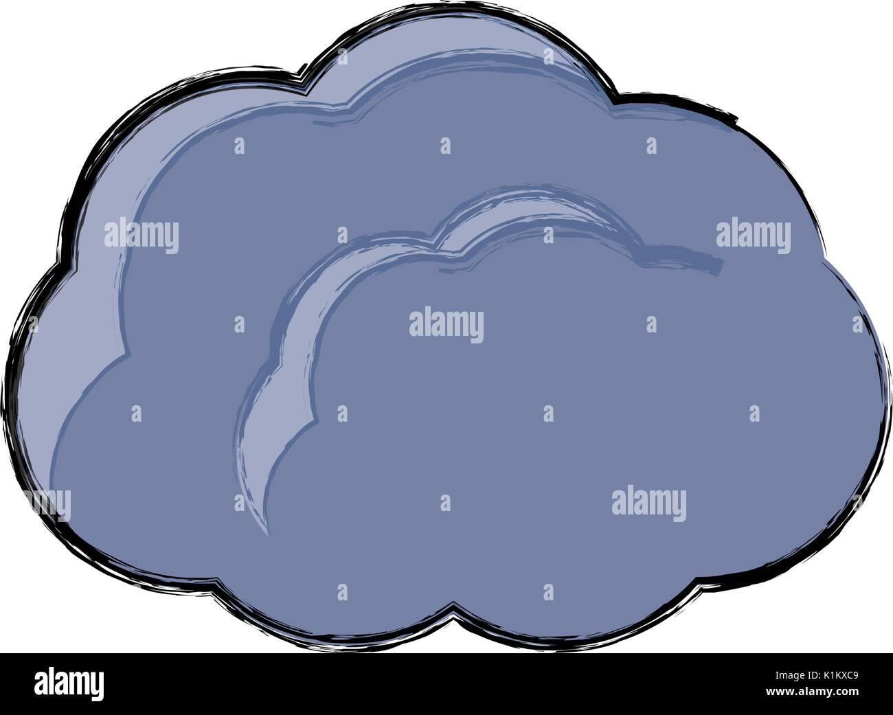 Cloud computing symbol icon vector illustration graphic design Stock ...