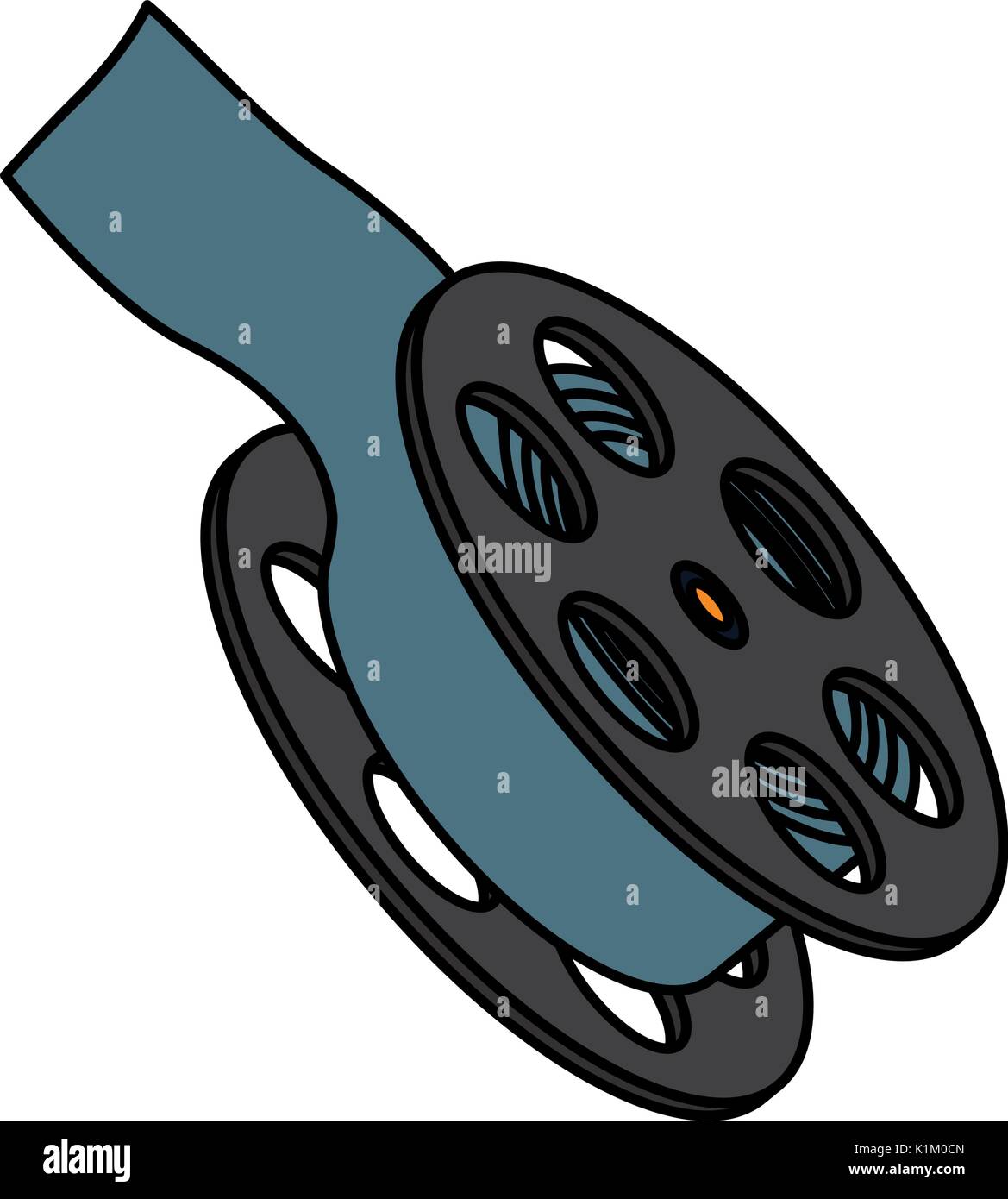 Movie reel symbol icon vector illustration graphic design Stock Vector ...