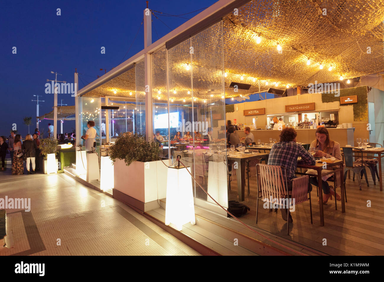 Rooftop Bar La Azotea Del Circulo Circulo De Bellas Artes Madrid 