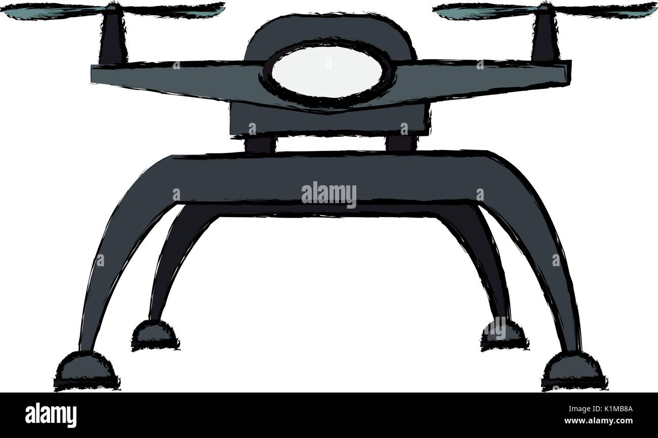 drone technology unmanned aerial vehicle icon Stock Vector Image & Art ...