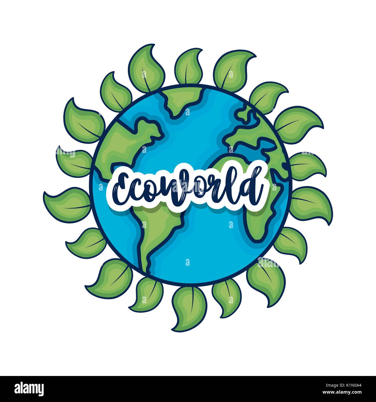 ecology earth planet to environment care Stock Vector Image & Art - Alamy