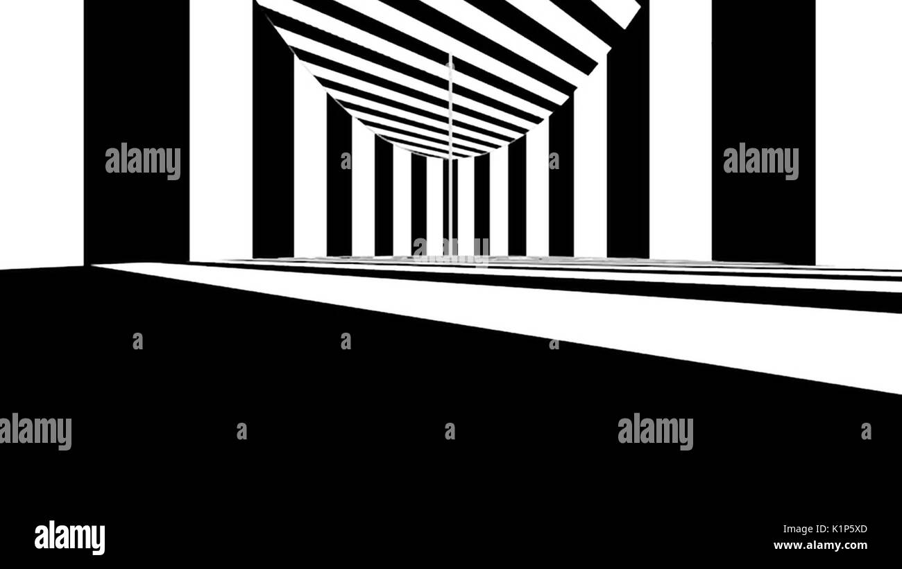 Abstract optical art. Black and white lines Stock Photo Alamy