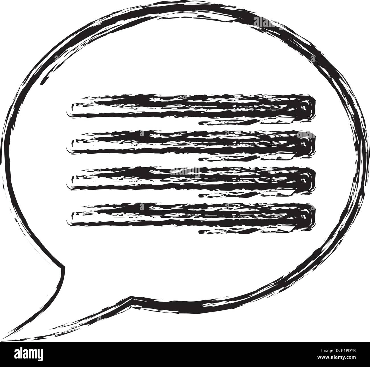 speech bubble icon over white background vector illustration Stock ...