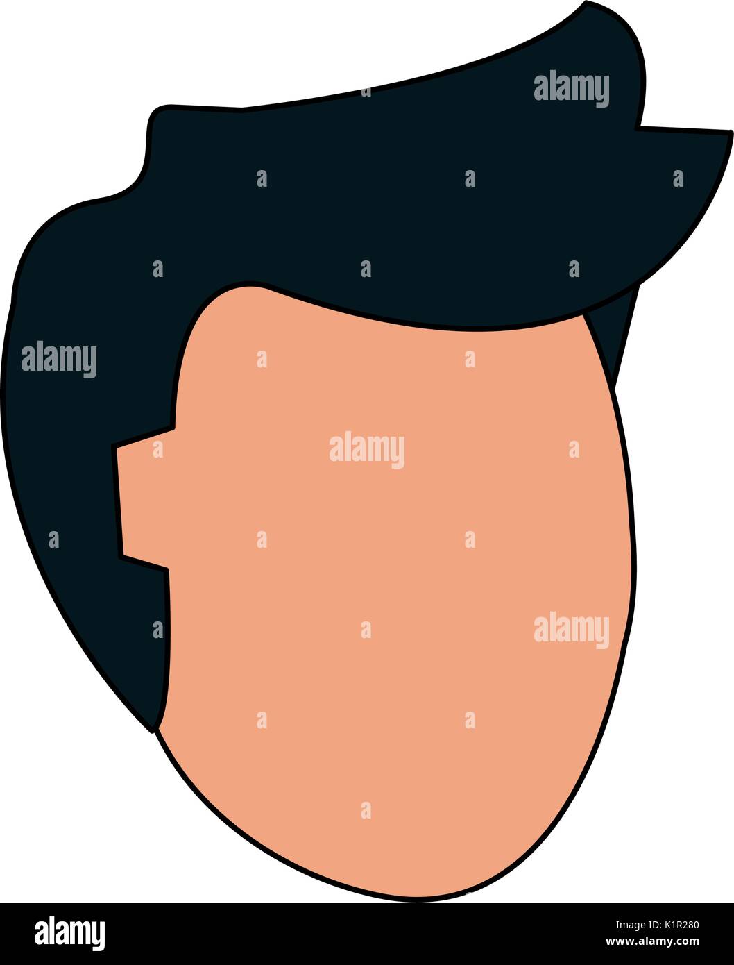 man avatar head icon image Stock Vector Image & Art - Alamy
