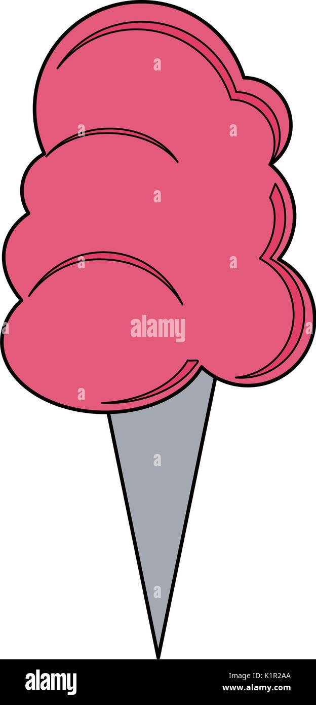 cotton candy icon image Stock Vector Image & Art - Alamy