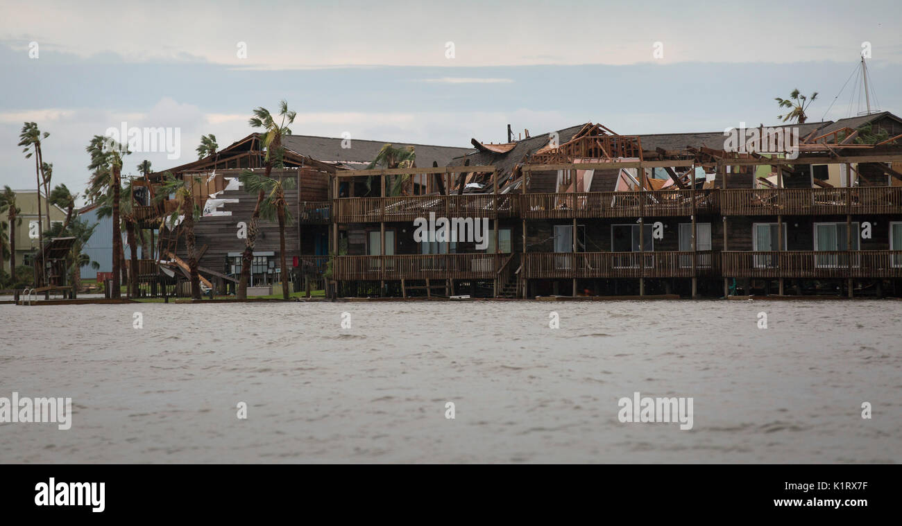 Typhoon damage to buildings hi-res stock photography and images - Alamy
