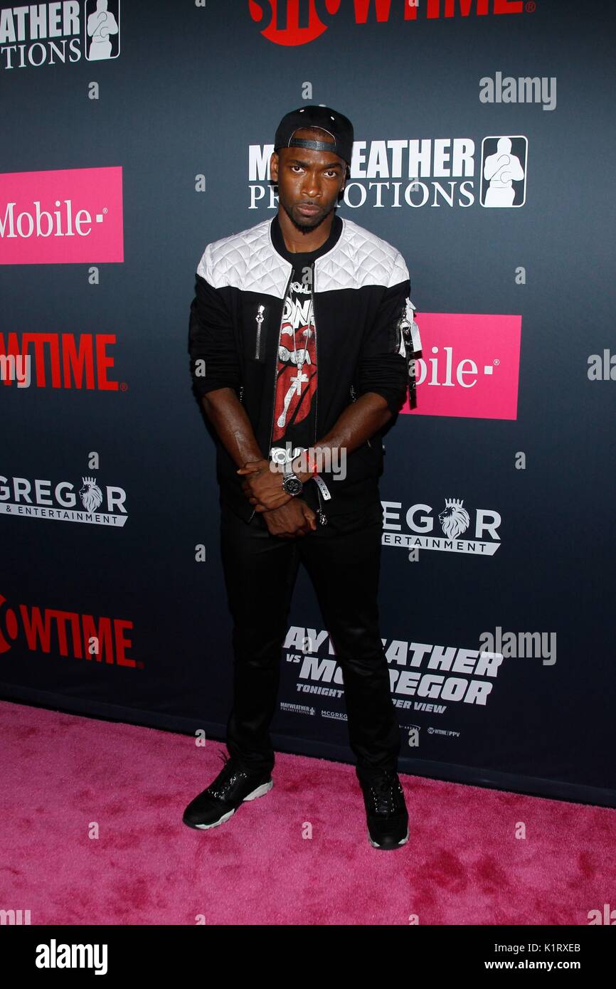 Jay Pharoah at arrivals for Showtime’s Mayweather vs. McGregor Pre