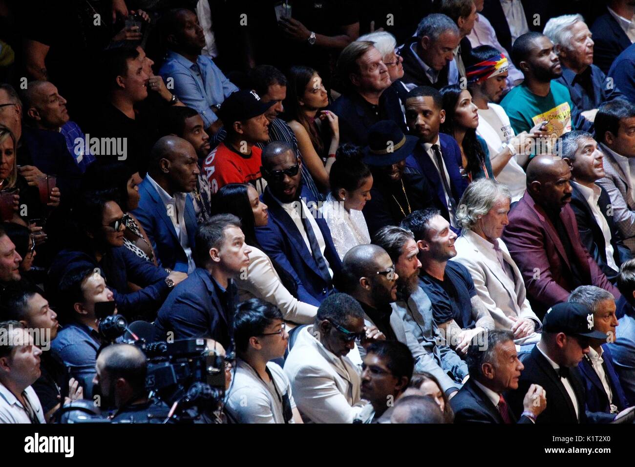 Las Vegas, NV, USA. 26th Aug, 2017. Lebron James, Sean 'P Diddy' Combs