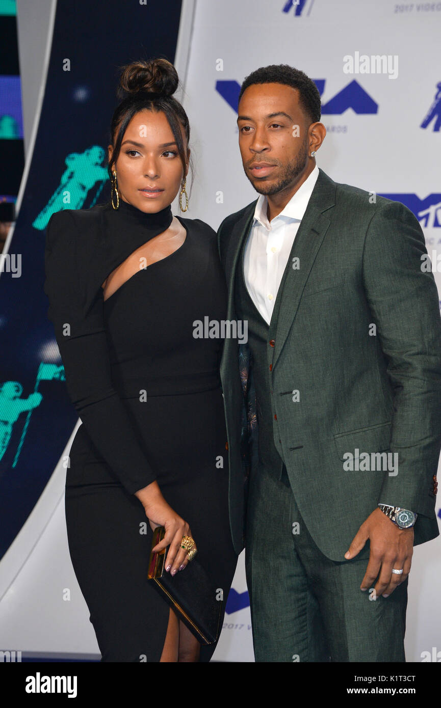 Los Angeles, USA. 27th Aug, 2017. Ludacris (Chris Bridges) & Eudoxie ...