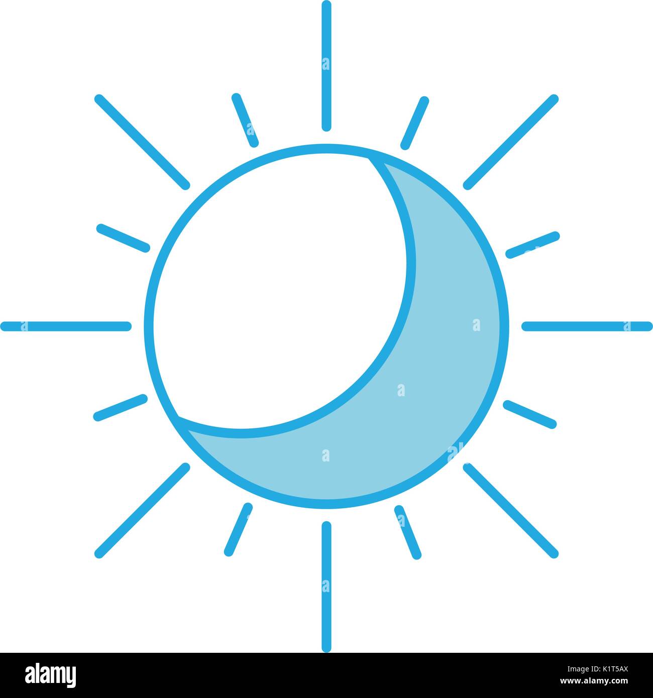 summer sun isolated icon Stock Vector Image & Art - Alamy