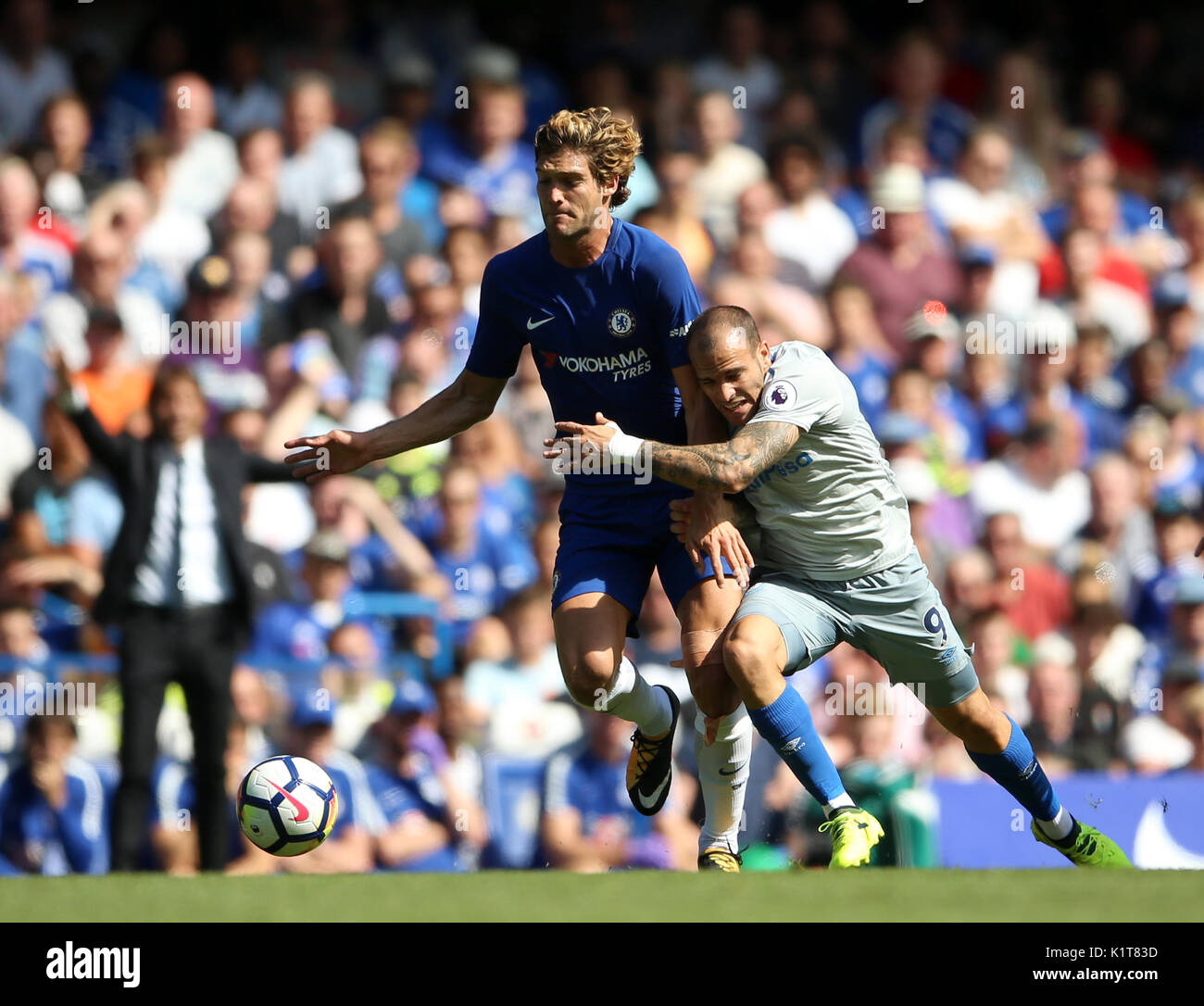 Everton and marcos alonso hi-res stock photography and images - Alamy