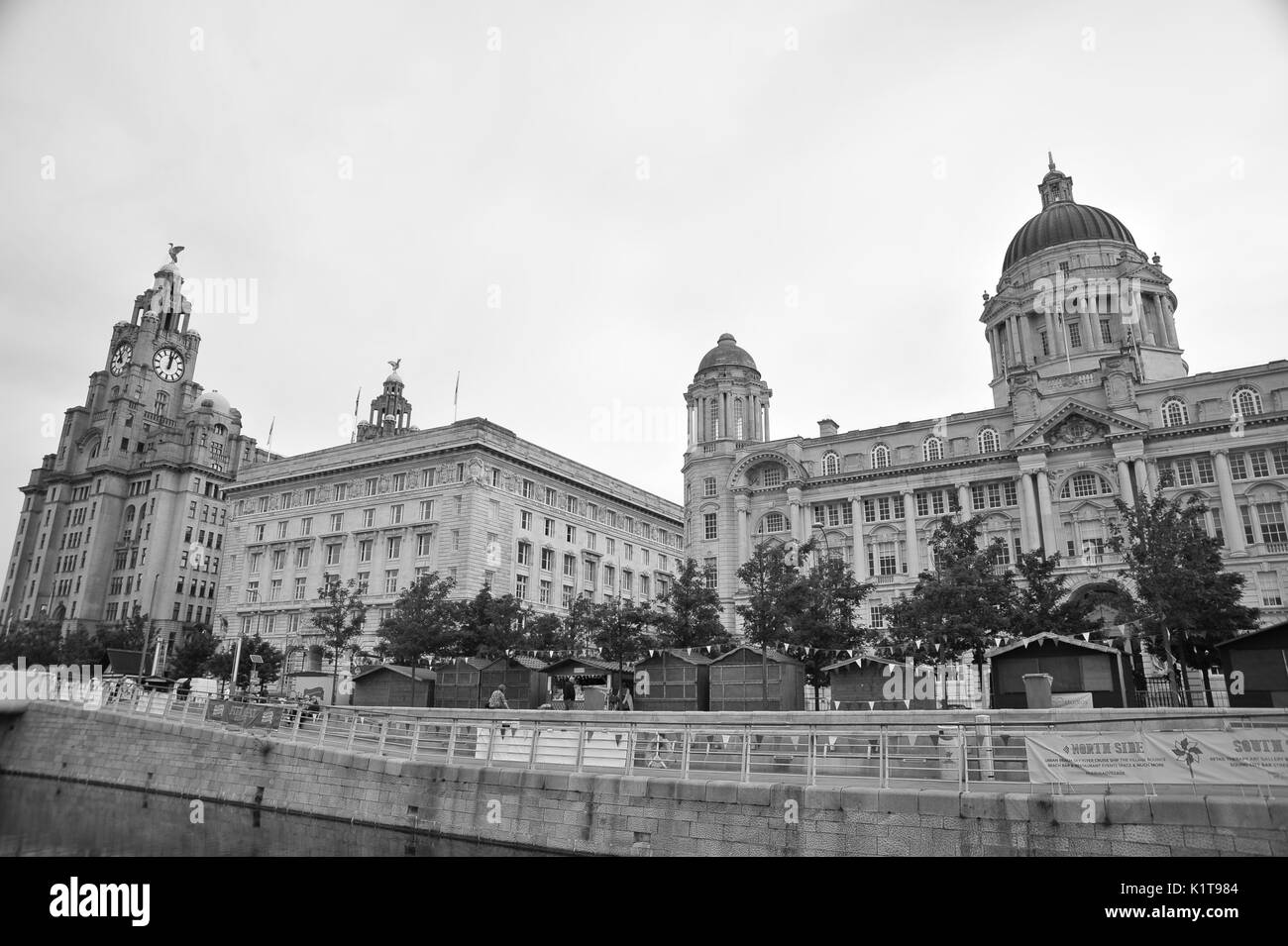 Liverpool Black and White Stock Photo - Alamy