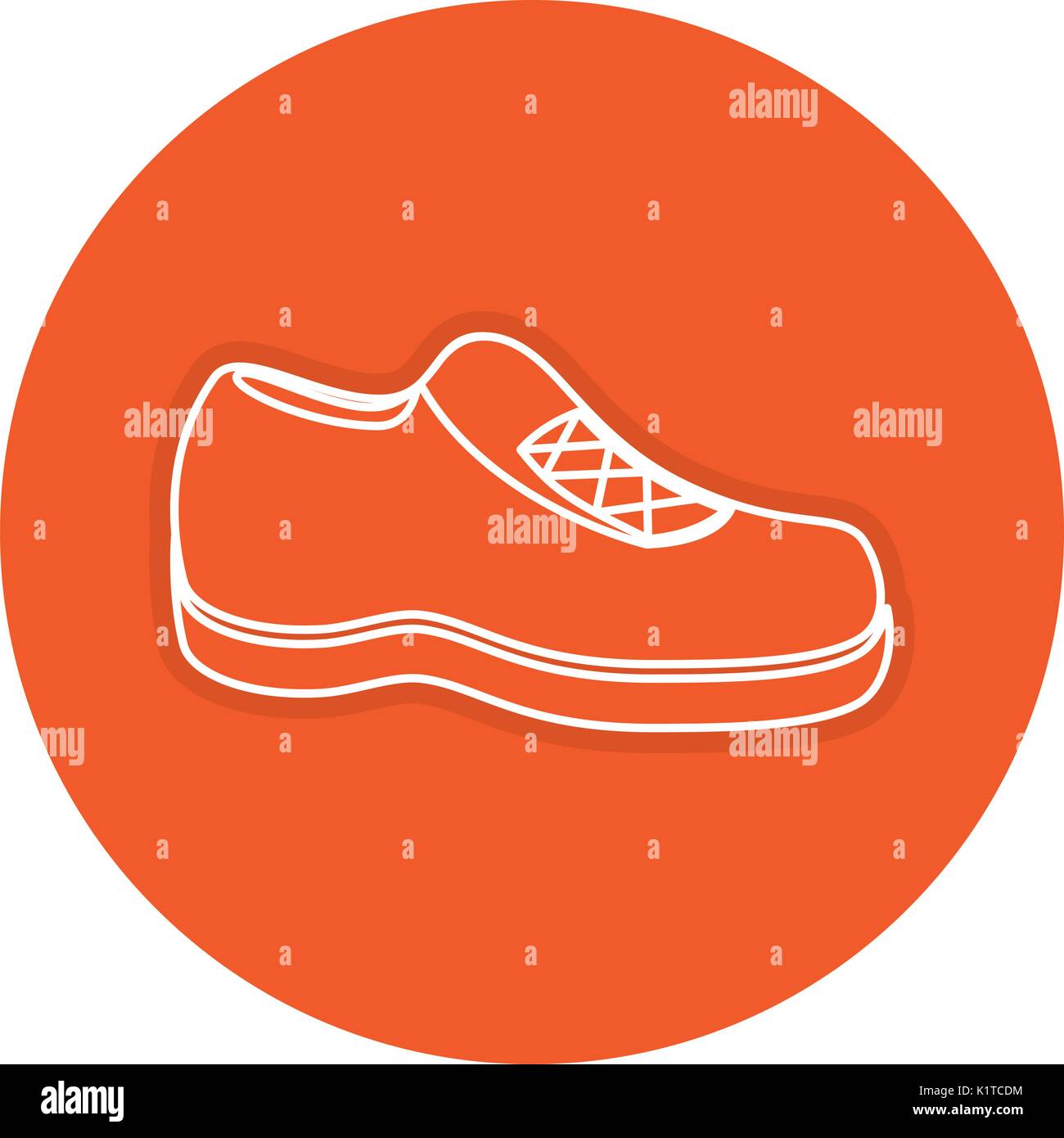Moccasin shoe isolated icon vector illustration design Stock Vector ...
