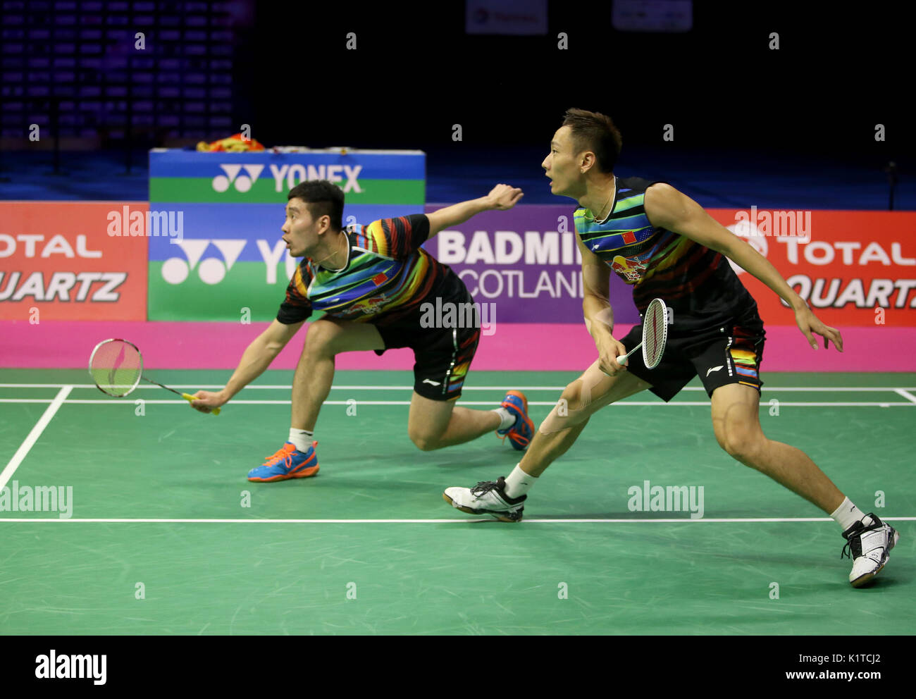 zhangyu badminton live