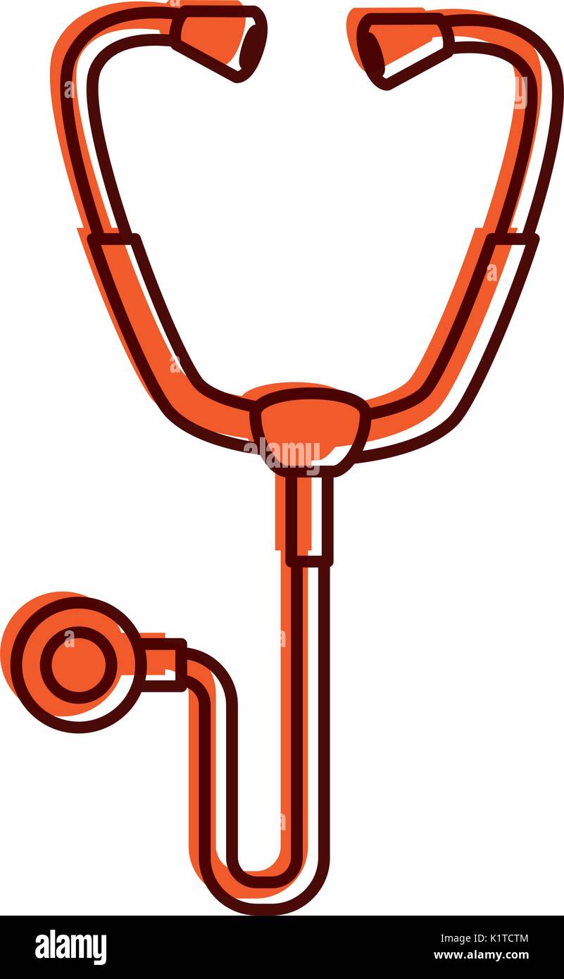 stethoscope medical isolated icon Stock Vector Image & Art - Alamy