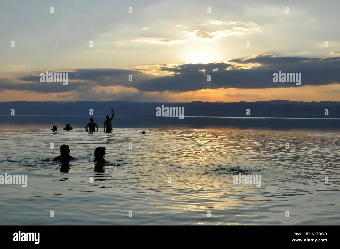 Jordan dead sea swimming pool hi-res stock photography and images - Alamy