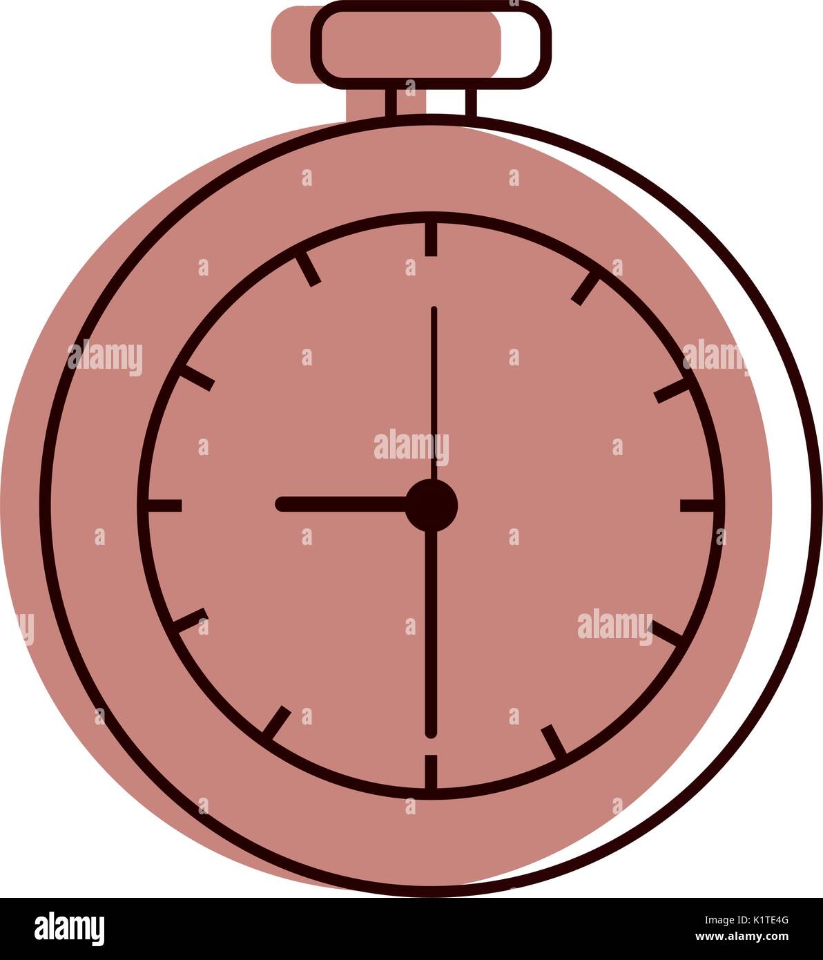 chronometer measure isolated icon Stock Vector Image & Art - Alamy