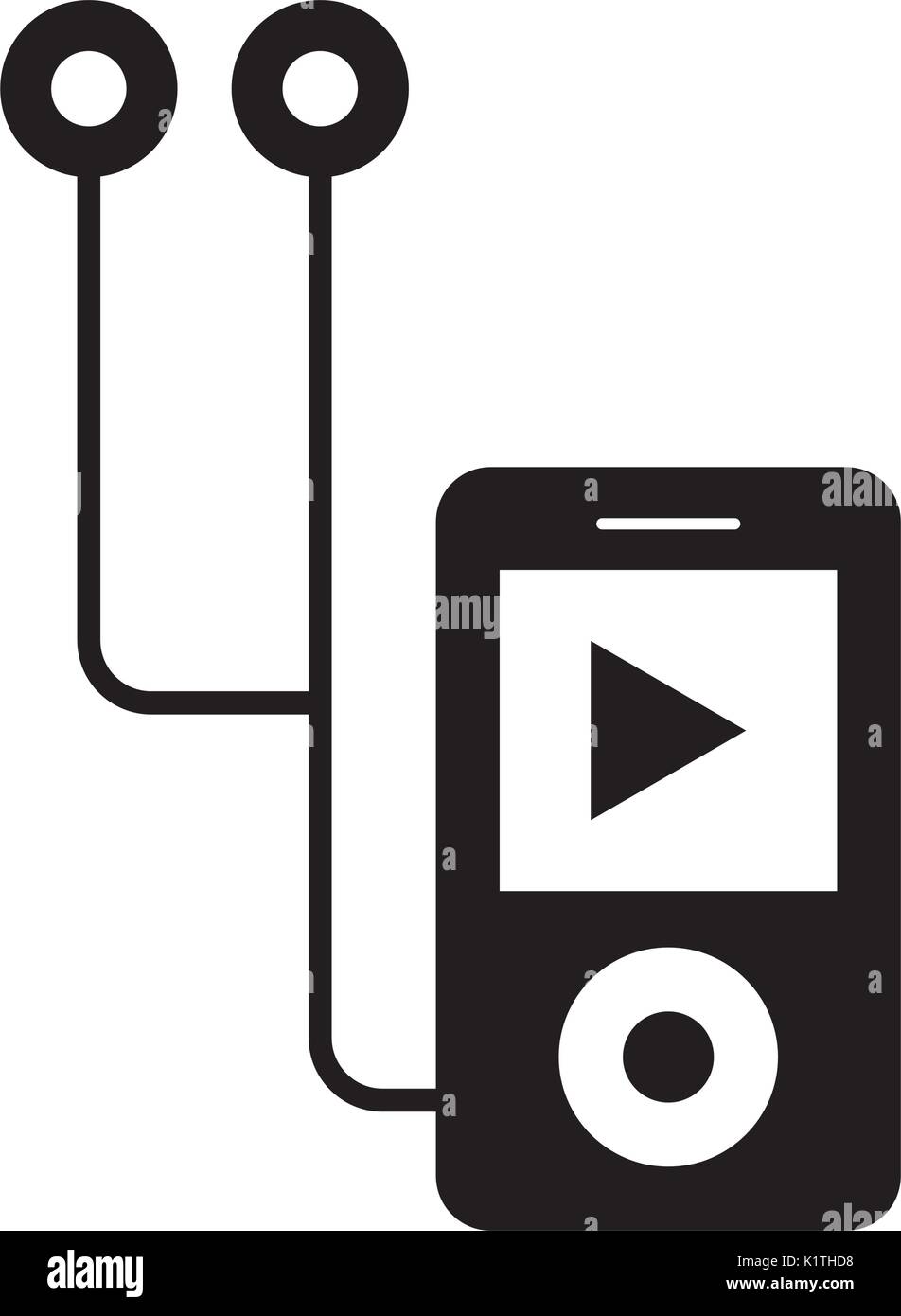 music media player isolated icon Stock Vector Image & Art - Alamy