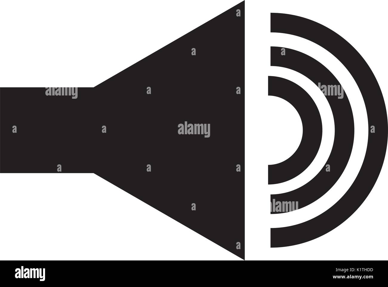 speaker sound isolated icon Stock Vector Image & Art - Alamy