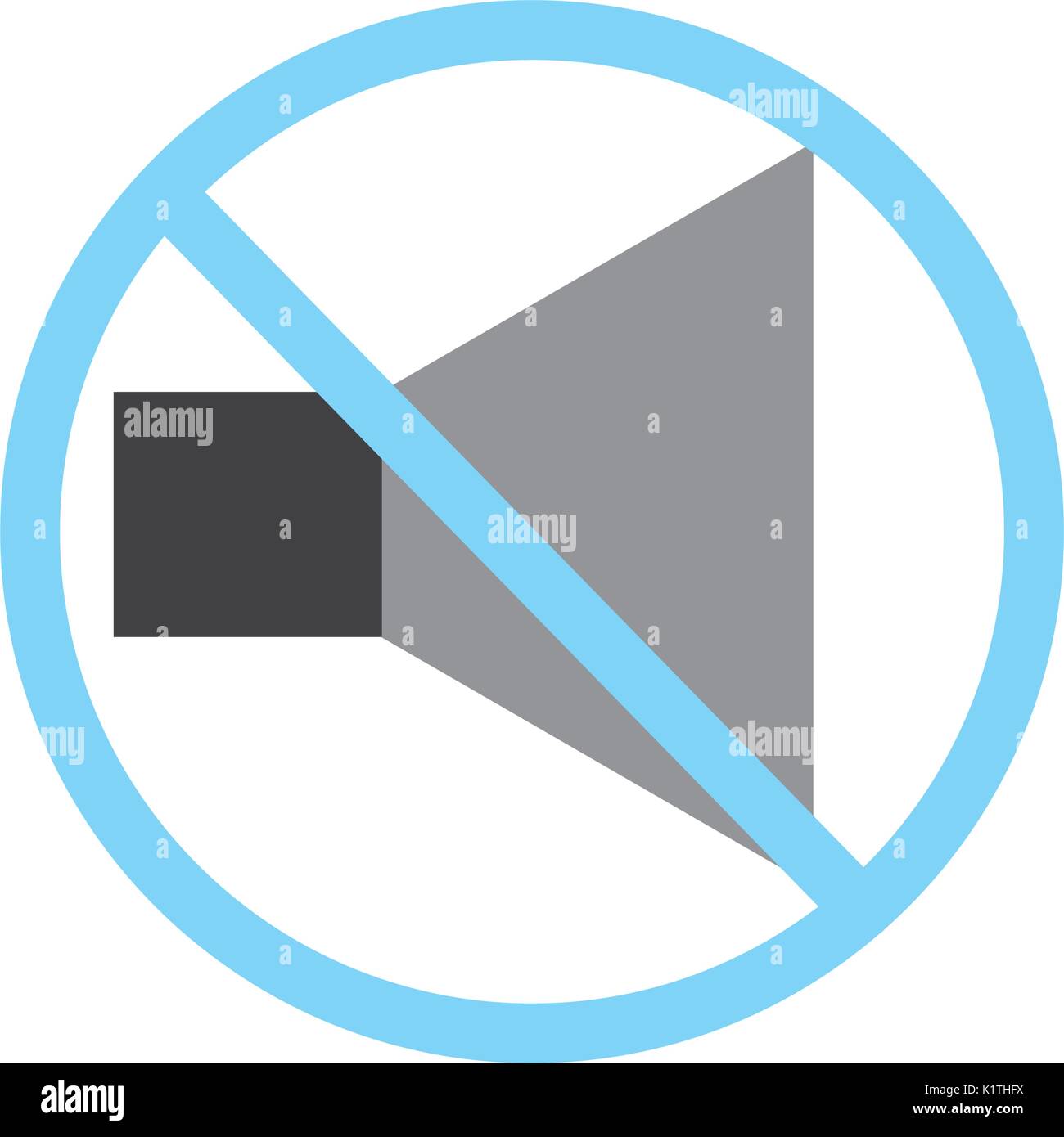 speaker sound off isolated icon Stock Vector Image & Art - Alamy