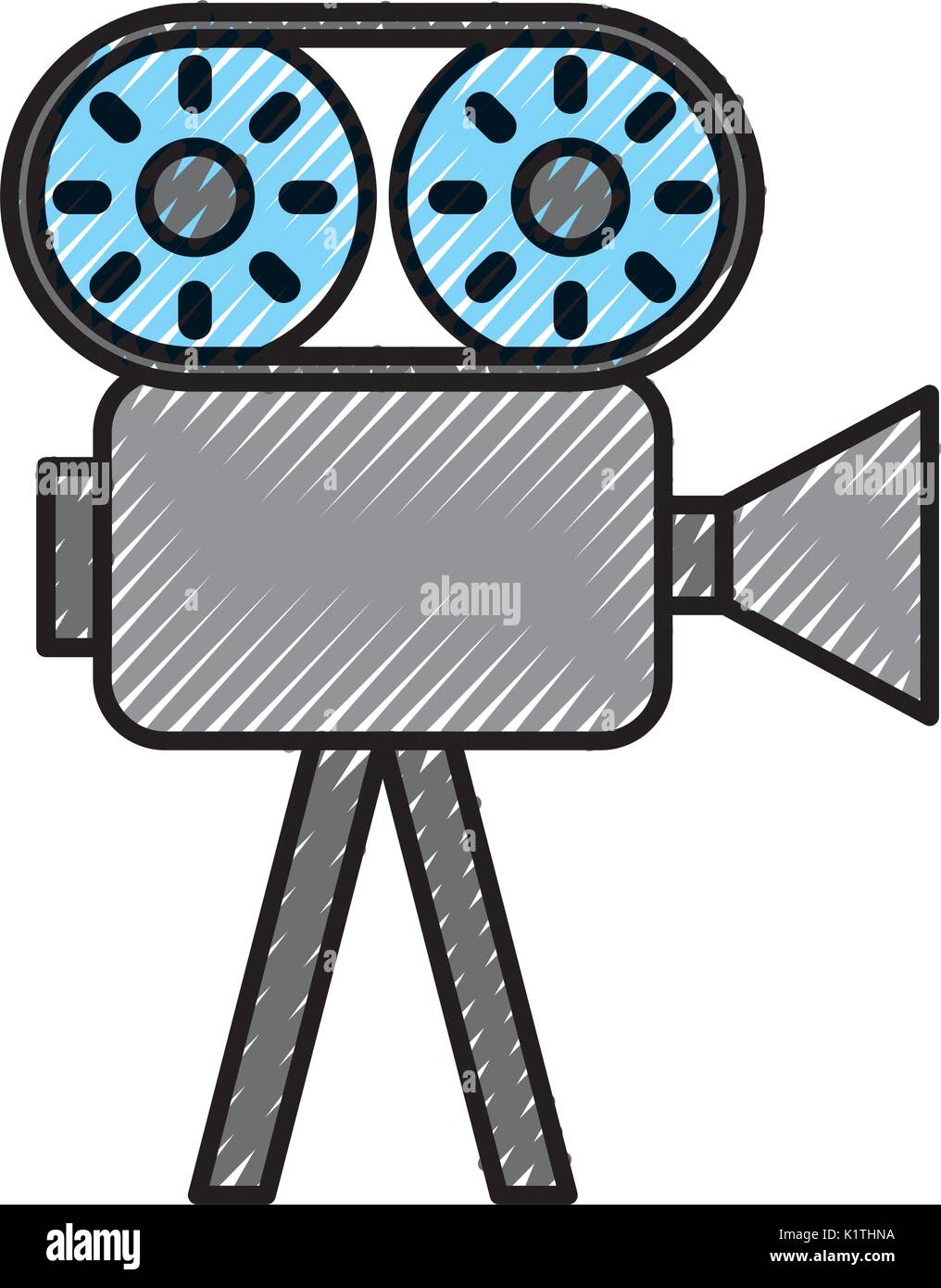 video camera isolated icon Stock Vector Image & Art - Alamy