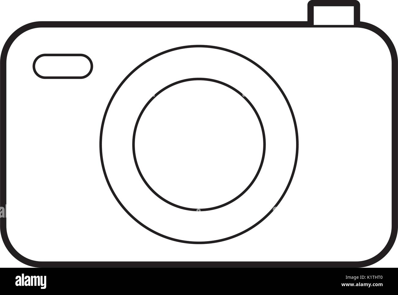 camera photographic isolated icon Stock Vector Image & Art - Alamy