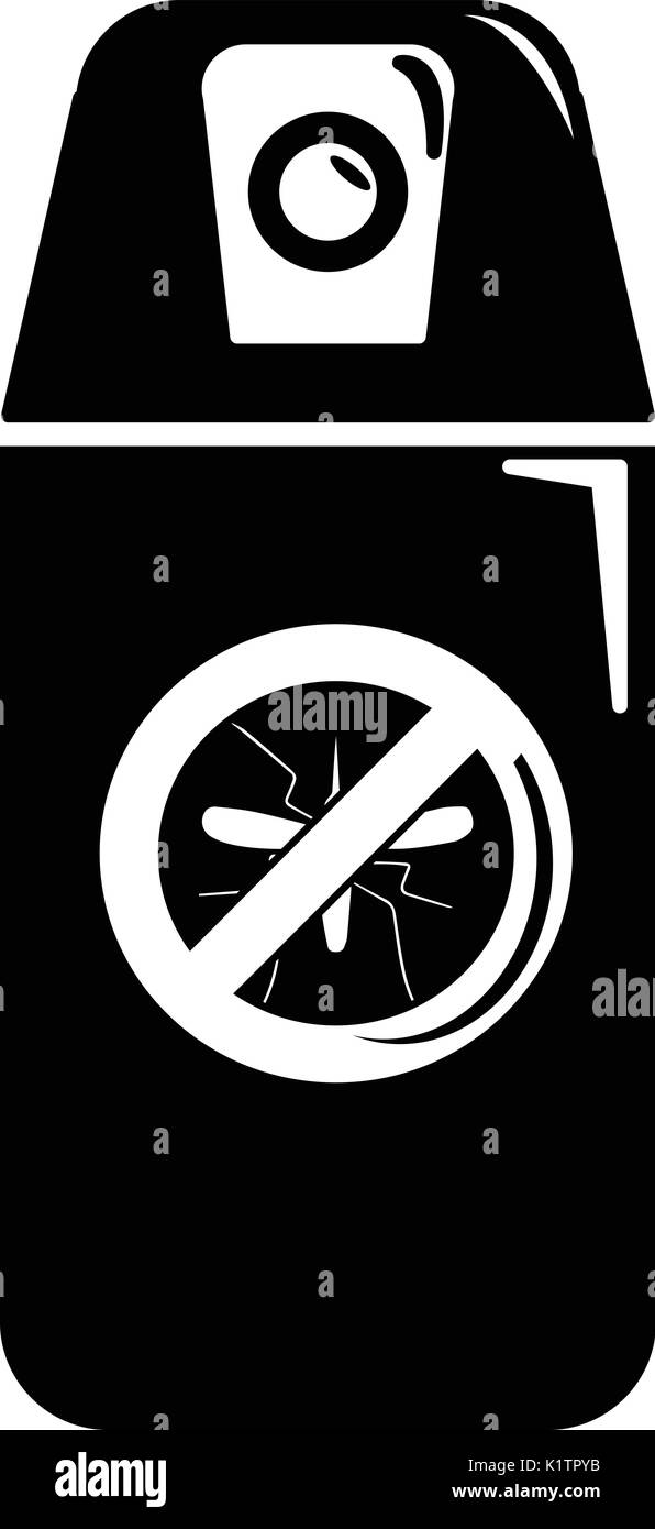 Mosquito spray icon, simple black style Stock Vector Image & Art - Alamy