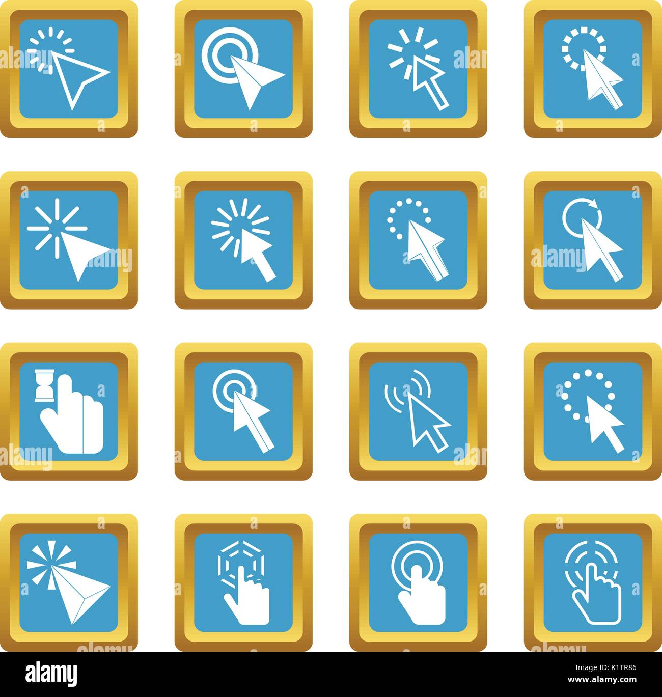 Cursor Mouse Arrow Icon Vector Stock Photos & Cursor Mouse Arrow Icon