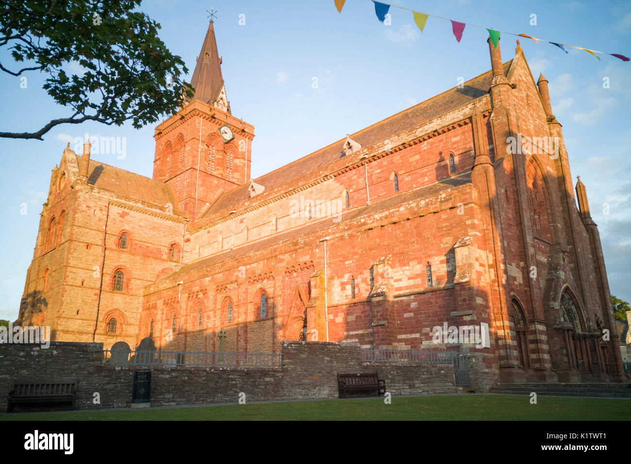 St Magnus Cathedral, Kirkwall, Orkney, Scotland Stock Photo