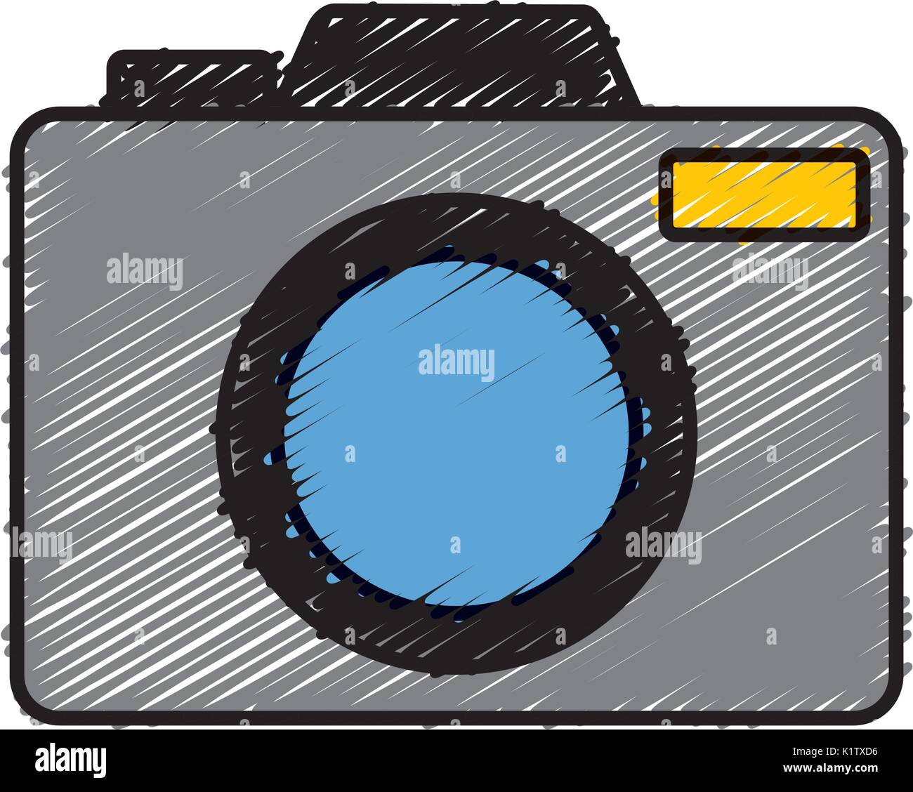 camera icon over white background vector illustration Stock Vector ...
