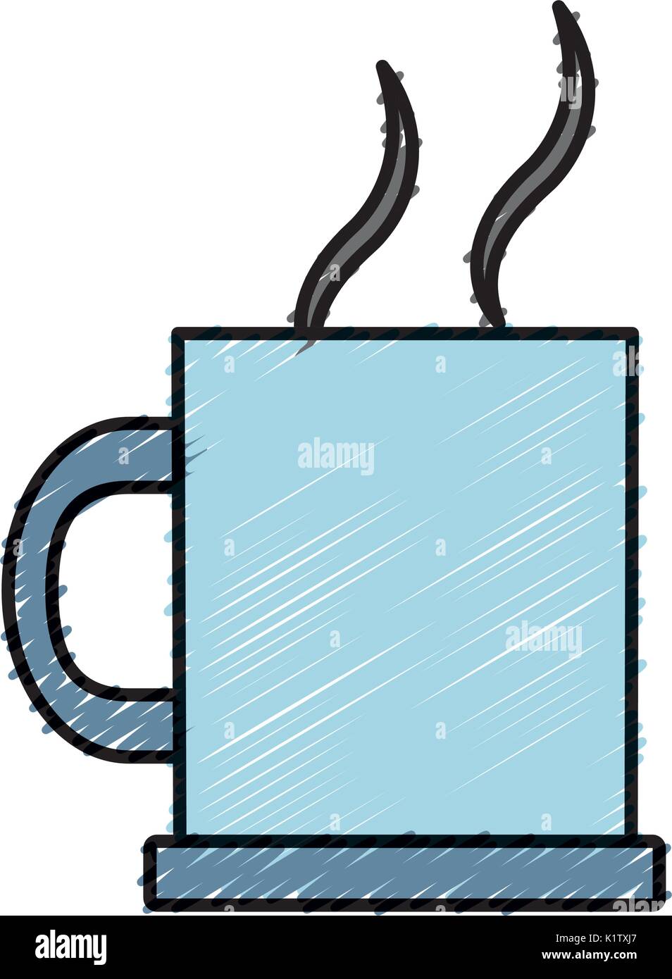 coffee mug icon over white background vector illustration Stock Vector ...