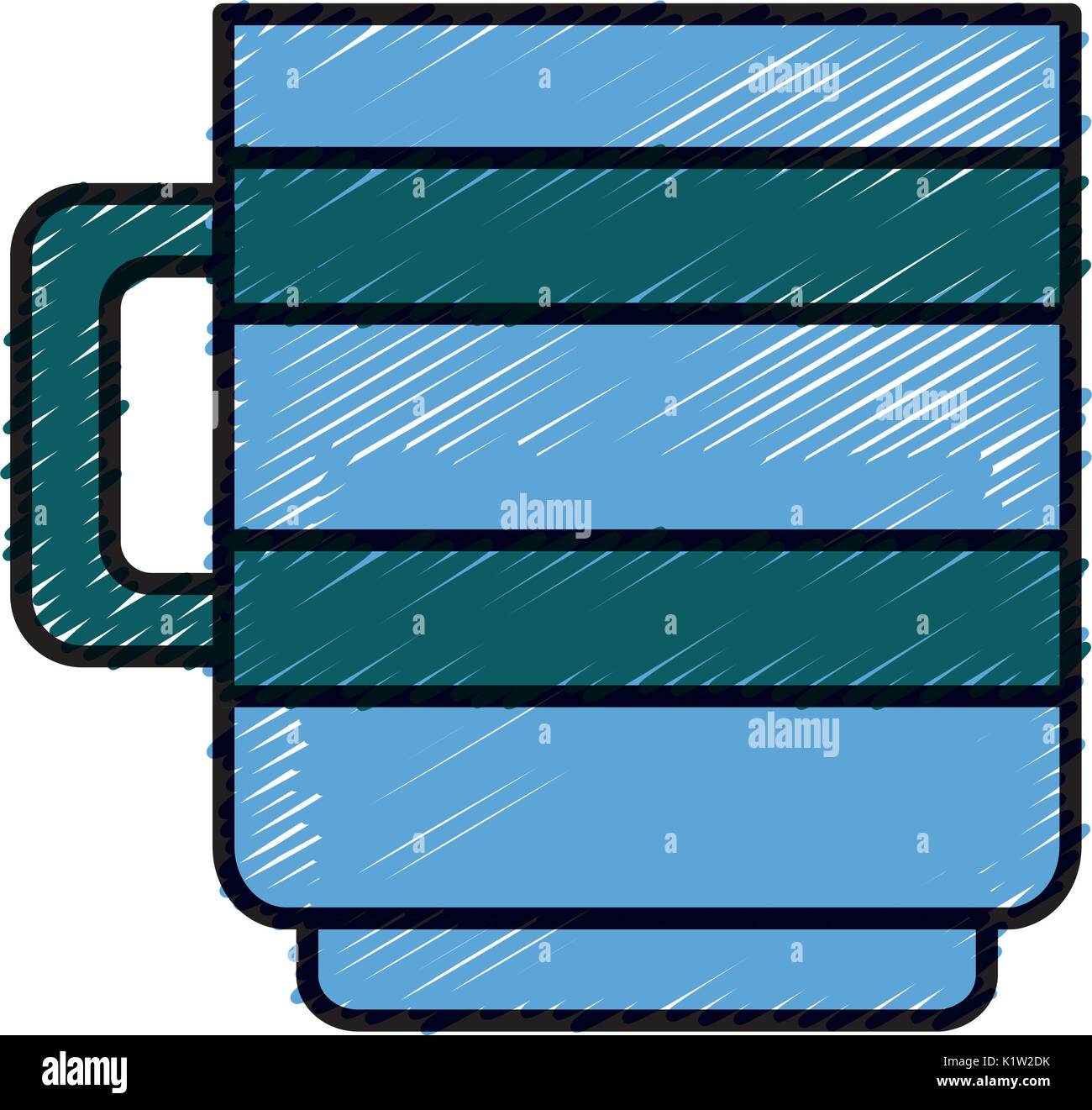 coffee mug icon over white background vector illustration Stock Vector ...