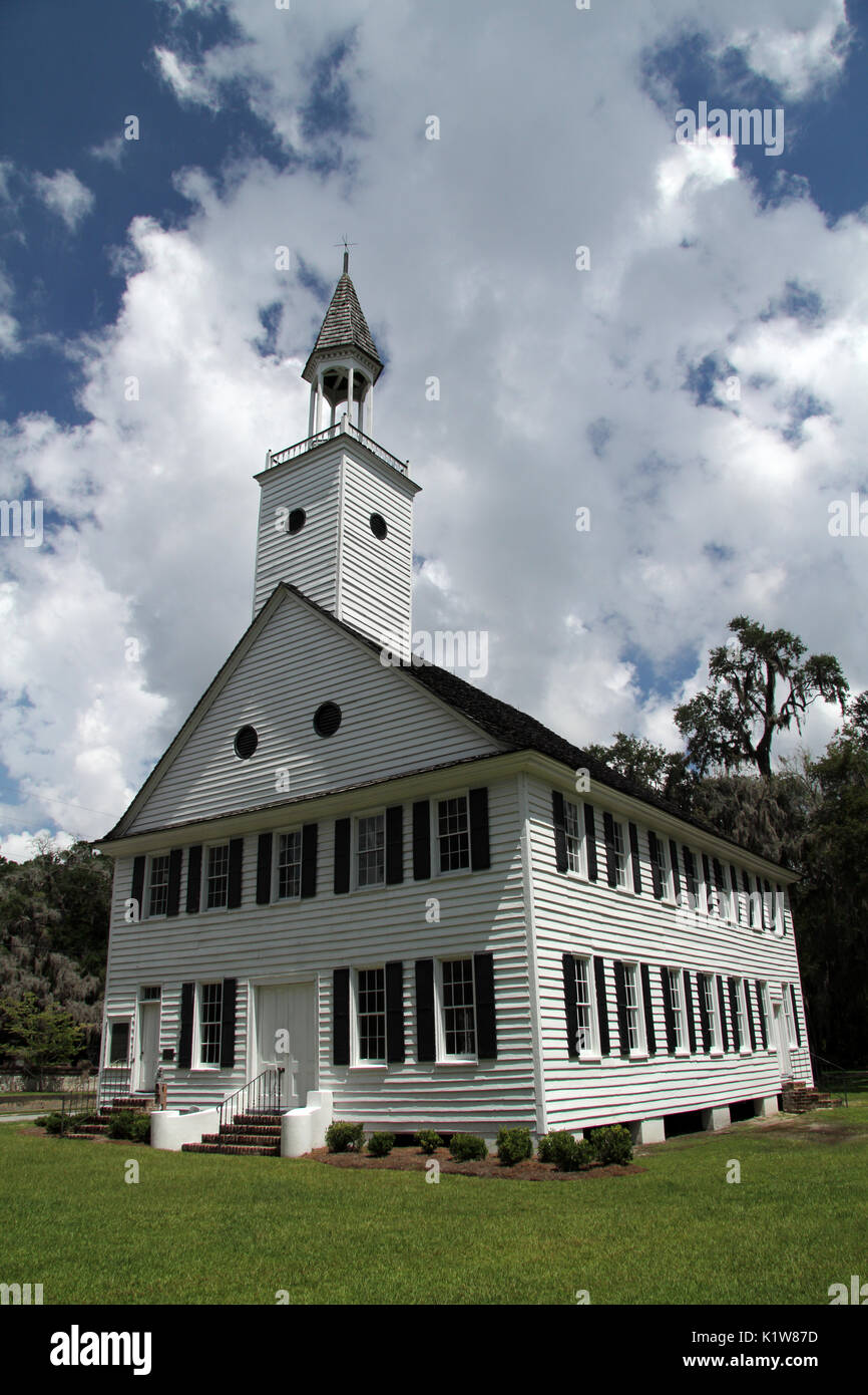 The historic Midway Congregational Church, in the small town of Midway