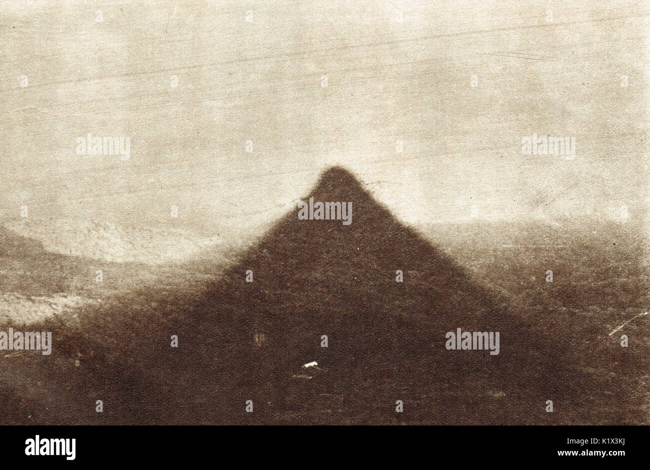 Phantom pyramid, Adam's peak, Sri Lanka Stock Photo - Alamy