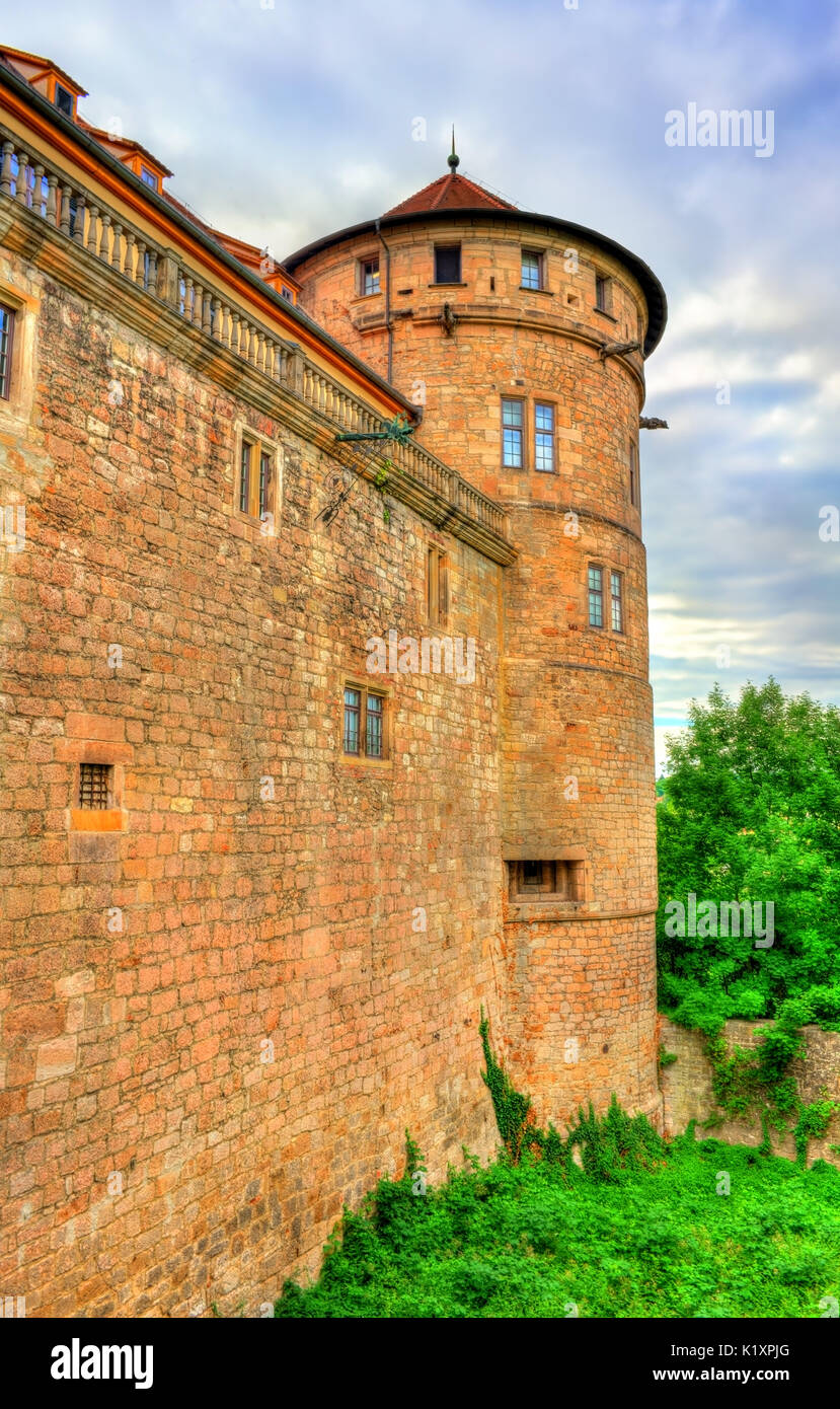 Hohentubingen Castle in Tubingen, Germany Stock Photo