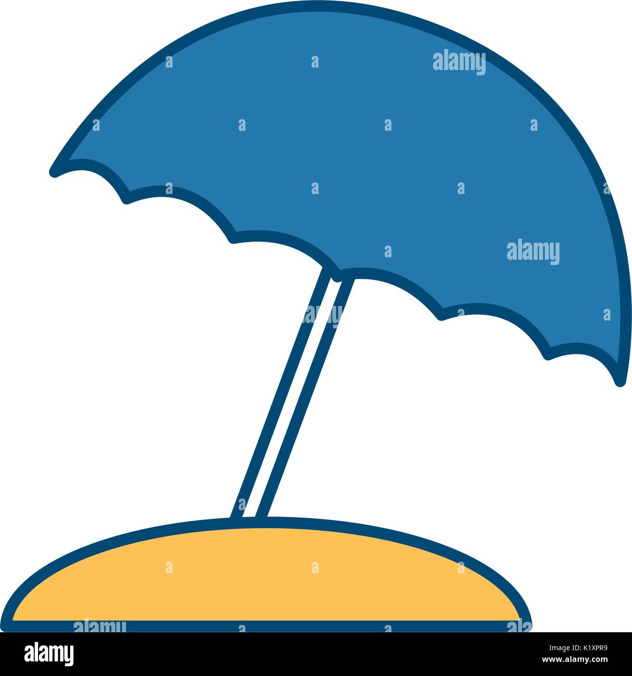 beach umbrella with spf protection