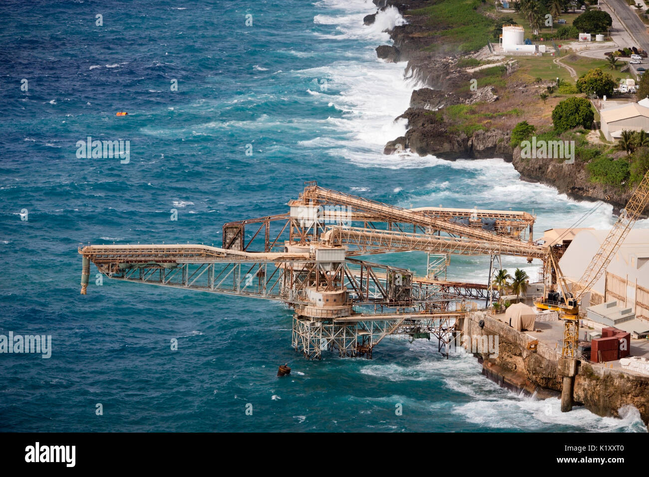 Phosphat Loading Wharf, Flying Fish Cove, Christmas Island, Australia